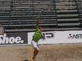 ITF Beach Tennis World Championship 2016 Ã¢â¬â Boys Double Final Royalty Free Stock Photo